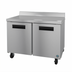 Thumbnail image #1 for Hoshizaki Steelheart 48-Inch Two-Section Reach-In Worktop Freezer with Solid Doors