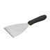 Thumbnail image #1 for Winco Large Grill and Griddle Scraper with 4-7/8 in. x 4 in. Stainless Steel Blade, Black Polypropylene Handle