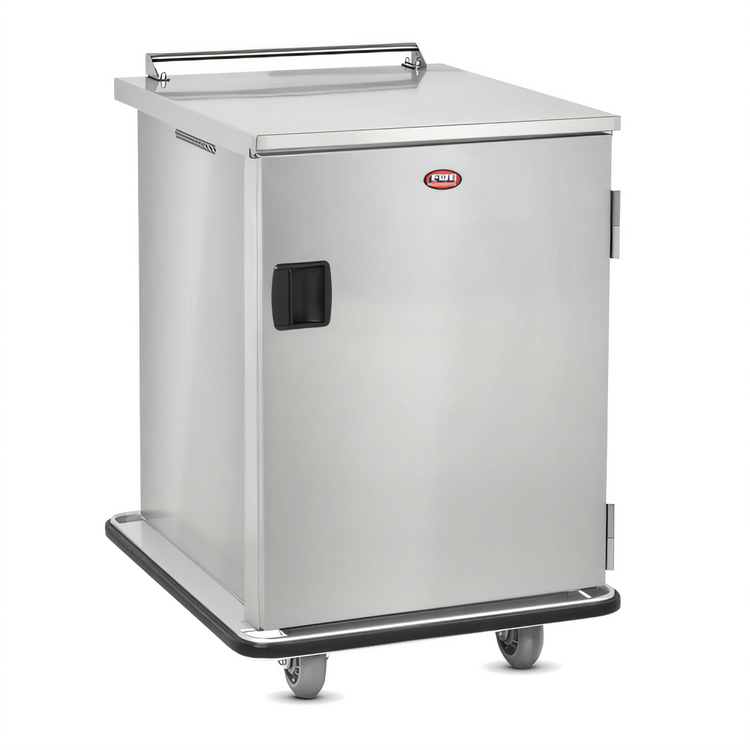 Product image #1 for Mobile Patient Tray Cart, 12 15 x 20 or 6 18 x 26 Tray Capacity, Stainless Steel, Non-Insulated