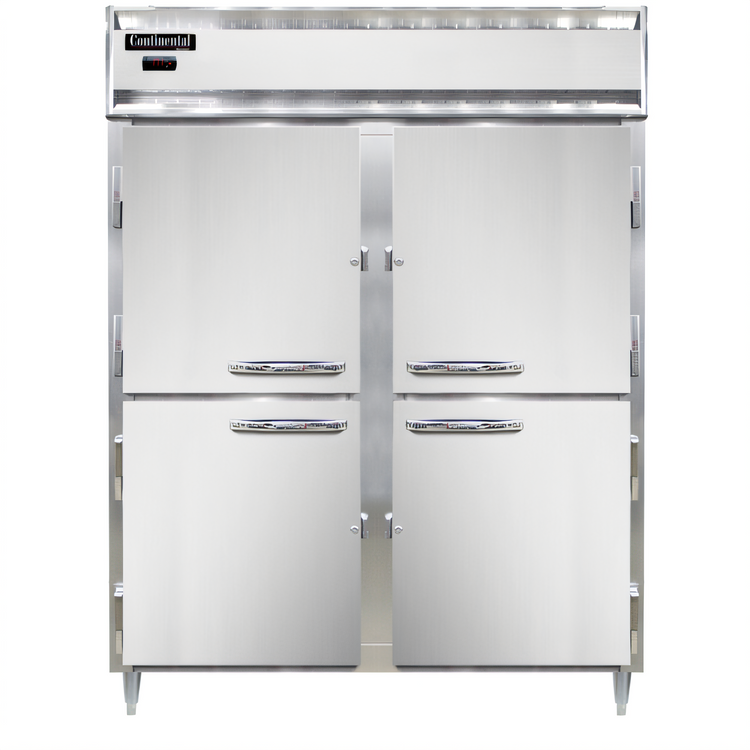 Product image #1 for Continental Refrigerator DL2WE-SA-HD Designer Line Extra-Wide Heated Holding Cabinet with Half Doors