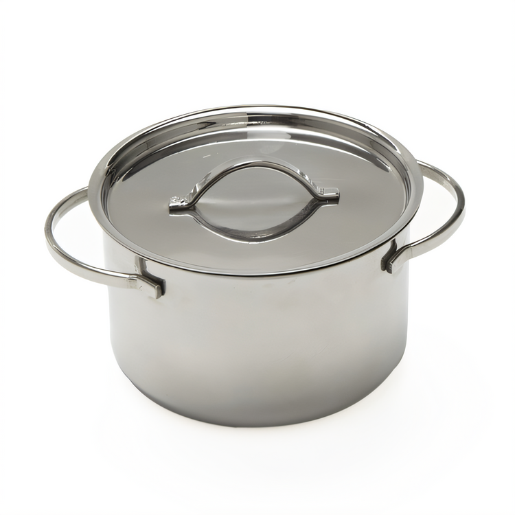 Product image #1 for American Metalcraft Round 14 oz Stainless Steel Mini Pot with Lid