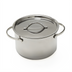 Thumbnail image #1 for American Metalcraft Round 14 oz Stainless Steel Mini Pot with Lid