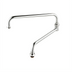 Thumbnail image #1 for T&S Brass Big-Flo 24-Inch Double Joint Swivel Nozzle with Plain End Outlet