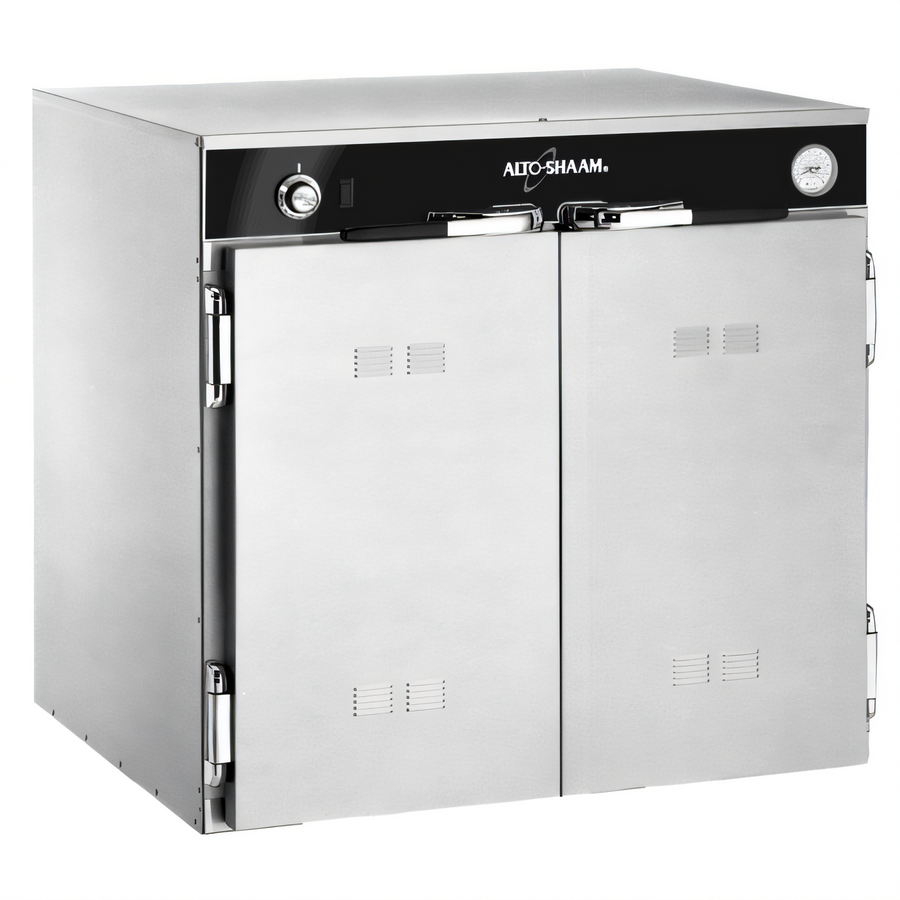 Product image #1 for Alto-Shaam Halo Heat Hot Food Storage Holding Cabinet, 1-Section, 6 Full-Size Pan Capacity, French Doors