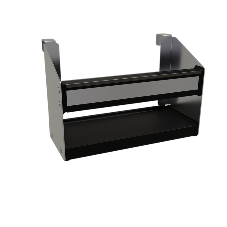 Product image #1 for Glastender 12-Inch Single Clip-On Speed Rail with Clear Lift-Off Liquor ID Cover