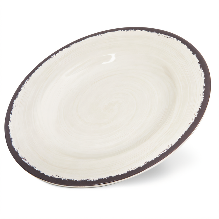 Product image #1 for Mingle 9-Inch Round Melamine Salad Plate, Sweet Cream