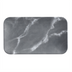 Thumbnail image #1 for American Metalcraft 12-Inch Rectangular Melamine Platter, Matte Marble Grey