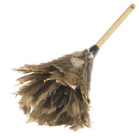 Carlisle 24-Inch Feather Duster with Wood Handle
