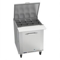 Victory UltraSpec 27-Inch One-Section Sandwich Prep Mega Top Refrigerator