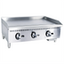 Thumbnail image #1 for Black Diamond 36-Inch Countertop Gas Griddle, Manual Controls, 90,000 BTU, Natural Gas