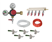 Krowne Draft Beer Kit for 5-Faucet Commercial Beer Dispensers