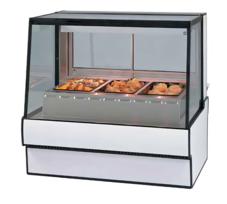 Product image #1 for Federal Industries High Volume Series 59-1/8-Inch 3-Well Heated Deli Display Case