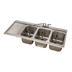 Thumbnail image #1 for Advance Tabco Bar King Supreme Drop-In 3-Compartment Bar Sink with Left Drainboard