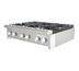 Thumbnail image #1 for Bake Tech Innovation Radiance 36-Inch Countertop Gas Hot Plate, 6 Burners, 192,000 BTU