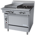Thumbnail image #1 for Garland Cuisine Series 36-Inch Heavy Duty Gas Range with Left 18-Inch Thermostatic Griddle, 2 Open Burners, and Convection Oven