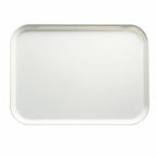 Thumbnail image #1 for Cambro Camtray® 810148 Rectangular Fiberglass Fast Food & Cafeteria Tray, 8 x 9-7/8 Inches, White Case of 12
