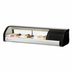 Thumbnail image #1 for Everest Refrigeration Countertop Refrigerated Sushi Display Case, 47-1/4 Inch, Curved Glass, Right-Mounted Self-Contained Refrigeration