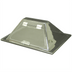 Thumbnail image #1 for Benchmark Sloped-Front Sneeze Guard for 10-Dog Hot Dog Roller Grill, 18 x 20 Inch