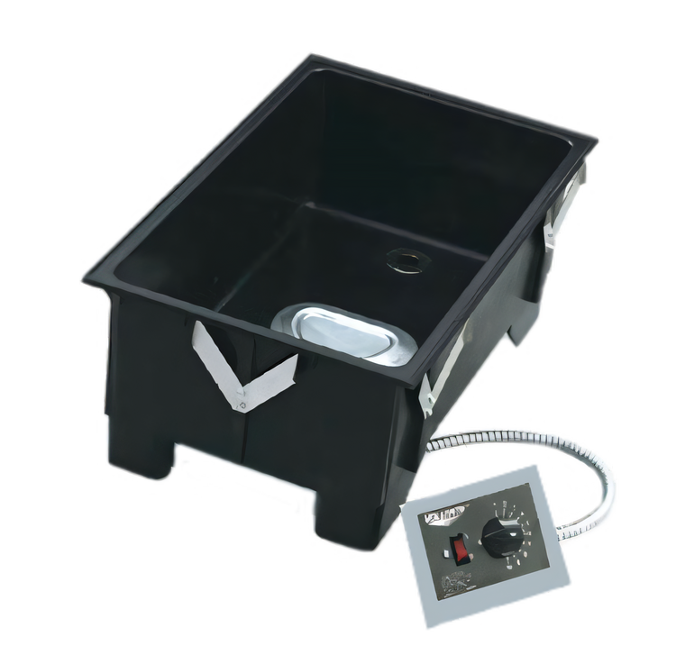 Product image #1 for Vollrath Cayenne® Insulated Drop-In Electric Hot Well Warmer with Drain, Remote Control, 1 Full-Size Pan, 120V
