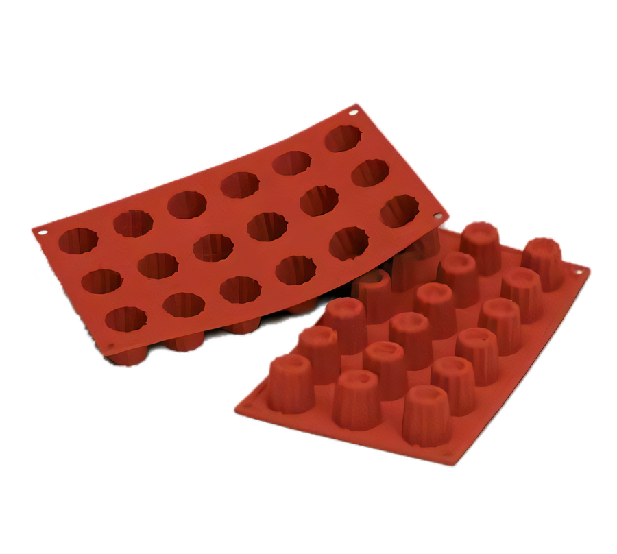 Product image #1 for Silikomart Mini Bordelais 18-Cavity Silicone Mold