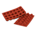 Thumbnail image #1 for Silikomart Mini Bordelais 18-Cavity Silicone Mold