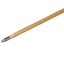 Thumbnail image #1 for Flo-Pac 72 Inch Wood Threaded Broom and Mop Handle, 15/16 Inch Diameter