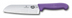 Thumbnail image #1 for Victorinox Fibrox® - HACCP 7-Inch Stamped Santoku Knife with Granton Edge and Purple Fibrox Pro Handle