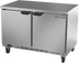 Thumbnail image #1 for Beverage-Air 48-Inch Two-Section Worktop Freezer with Flat Top and Solid Doors