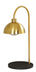Thumbnail image #1 for Cal-Mil Rectangular Freestanding Heat Lamp, Stainless Steel/Antique Brass, 250W Bulb, 110V