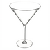 Thumbnail image #1 for Alibi 9 oz Clear Polycarbonate Martini Glass