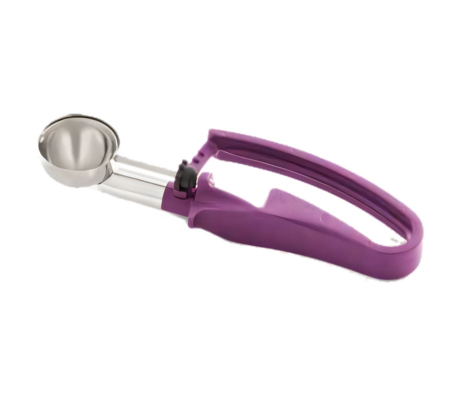 Product image #1 for Vollrath Size 40 0.72 oz Standard Length Portion Disher with Orchid Ergonomic Handle