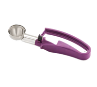 Vollrath Size 40 0.72 oz Standard Length Portion Disher with Orchid Ergonomic Handle