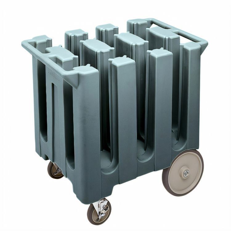 Product image #1 for Cambro DC575 6-Column Dish Caddy Cart for 5-3/4-Inch Plates