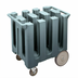 Thumbnail image #1 for Cambro DC575 6-Column Dish Caddy Cart for 5-3/4-Inch Plates