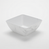 Thumbnail image #1 for American Metalcraft Naturals Collection 127 oz Square Melamine Bowl, White Marble Pattern