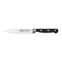 Winco Acero 5-Inch Forged Utility Knife with Black POM Handle
