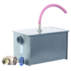 Thumbnail image #1 for Dormont Manufacturing Watts Grease Interceptors WD-25-A Semi-Automatic Draw-Off Grease Interceptor, 25 GPM, 50 lb Capacity, 3-Inch Threaded