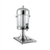 Thumbnail image #1 for CAC China 2.2 Gallon Single Beverage Dispenser with Mirror Finish Stainless Steel Lid and Stand, Clear Polycarbonate Container