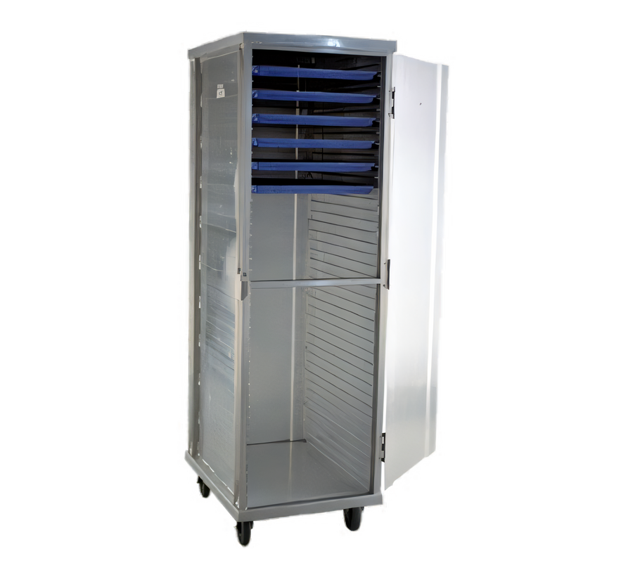 Product image #1 for Heated Holding Cabinet with Solid Hinged Doors, 18 Full-Size Pan Capacity