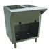 Thumbnail image #1 for Advance Tabco Triumph (Supreme) 2-Well Natural Gas Open-Well Hot Food Table with Enclosed Base and Cutting Board Shelf