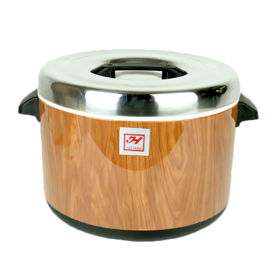 Product image #1 for Thunder Group Insulated Sushi Rice Container, 40-Cup, Woodgrain Finish, Non-Electric