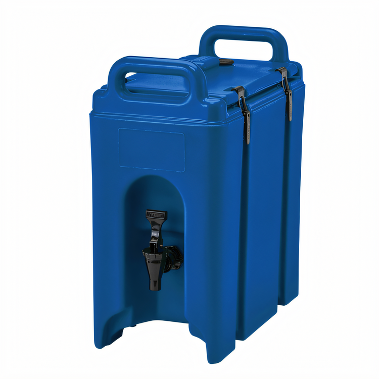 Product image #1 for Cambro Camtainer 2-1/2 Gallon Insulated Beverage Carrier, Navy Blue