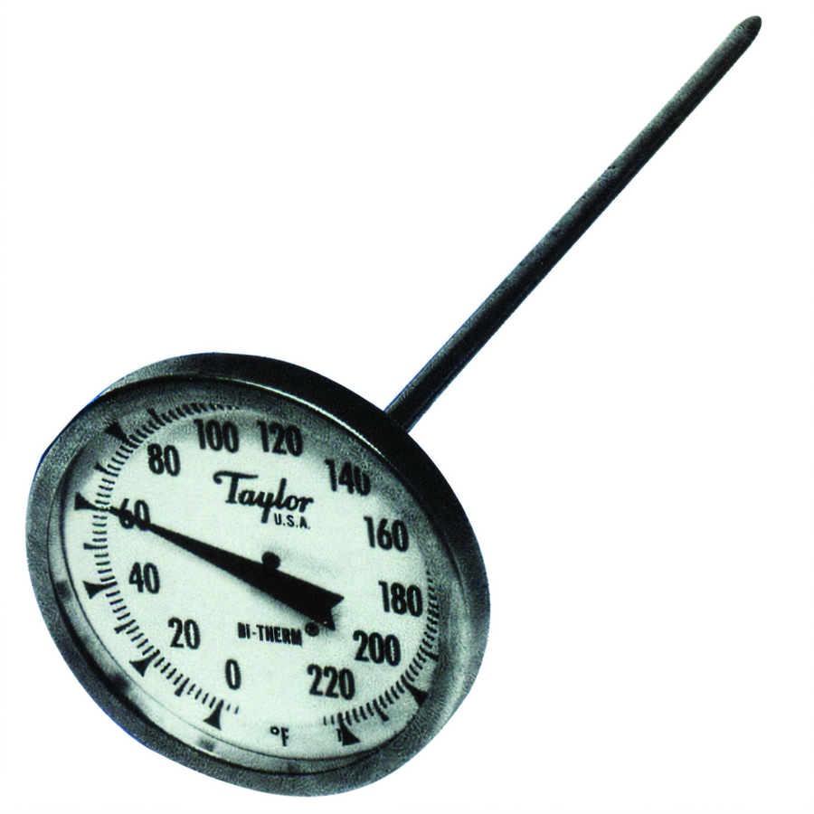 Product image #1 for Bitherm Dial Pocket Thermometer with 2-Inch Display, 8-Inch Stem, and 0°F to 220°F Range