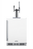 Thumbnail image #1 for Summit Appliance 24-Inch Wide ADA-Height Coffee Kegerator with Dual Tap Tower, Flat and Nitro Dispense, White