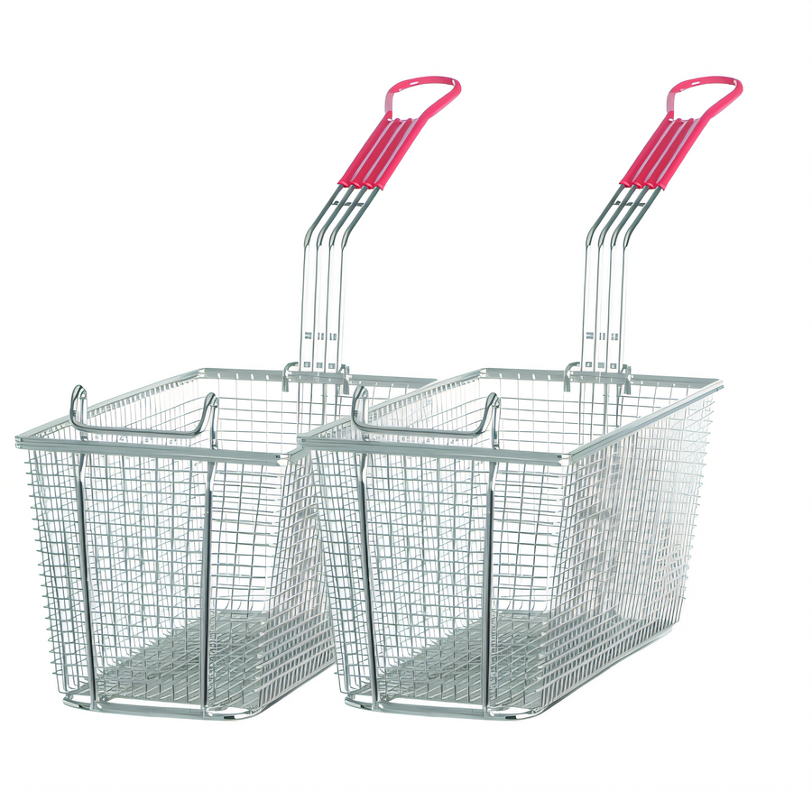 Product image #1 for Wolf Twin Fryer Basket Set for 35-40 lb and 45-50 lb Floor Fryers