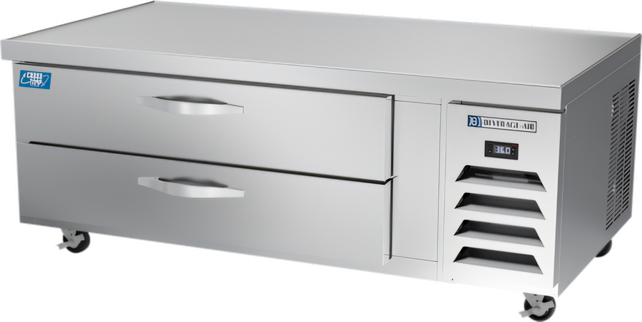 Product image #1 for Beverage-Air Cross Temp 1-Section 2-Drawer Chef Base, 60-Inch Wide, Self-Contained Refrigeration
