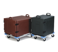 Cateraide Open Frame Aluminum Dolly for Up to 3 Sheet Pan Carriers