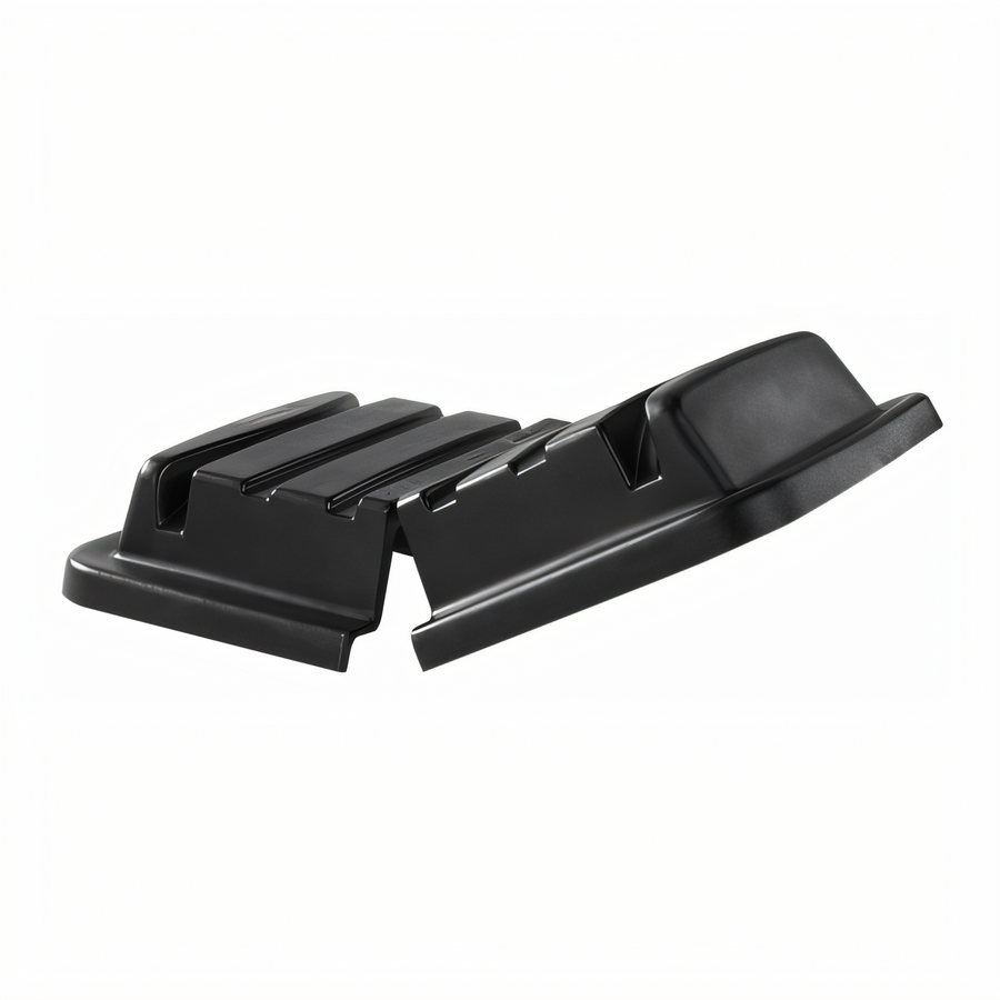 Product image #1 for Rubbermaid Commercial Domed Hinged Cube/Utility Truck Lid, Black, 44-1/8 x 31 x 8-1/2 Inches