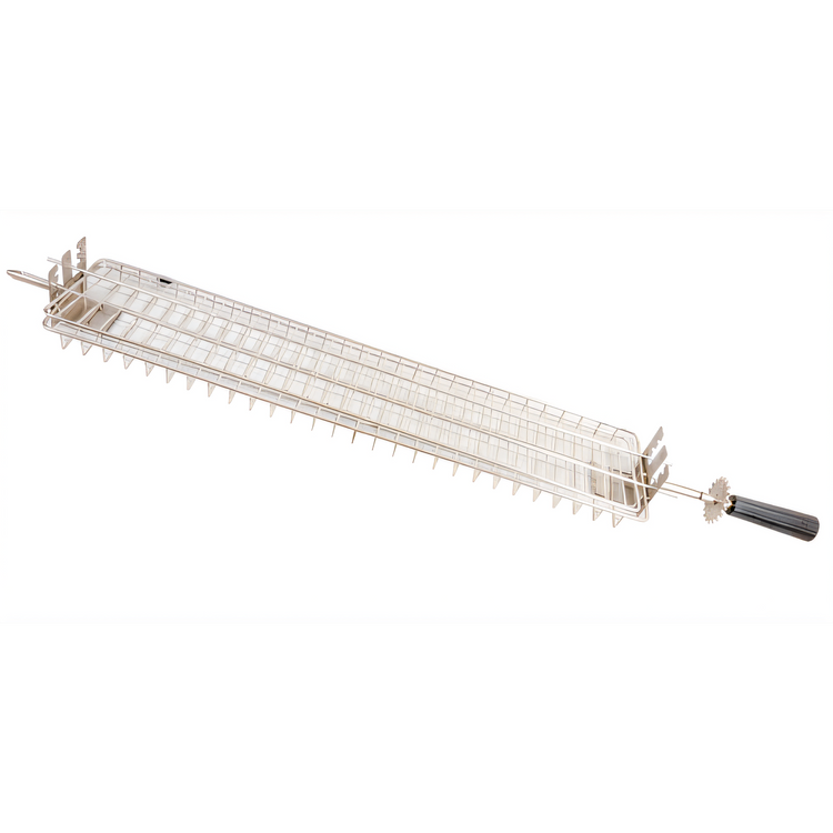 Product image #1 for Omcan USA Flat Spit Rotisserie Grill & Spatchcock Basket for 48195