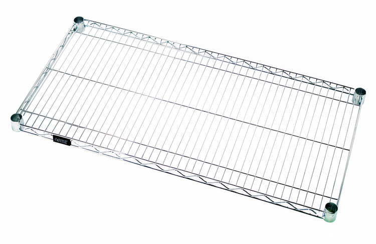 Product image #1 for Quantum 72"W x 36"D Chrome-Plated Wire Shelf, 600-800 lb Capacity